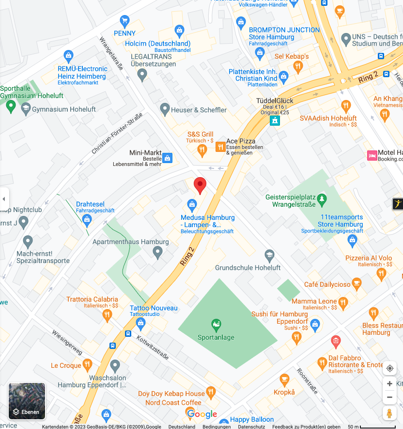 Coaching Räume Google Maps